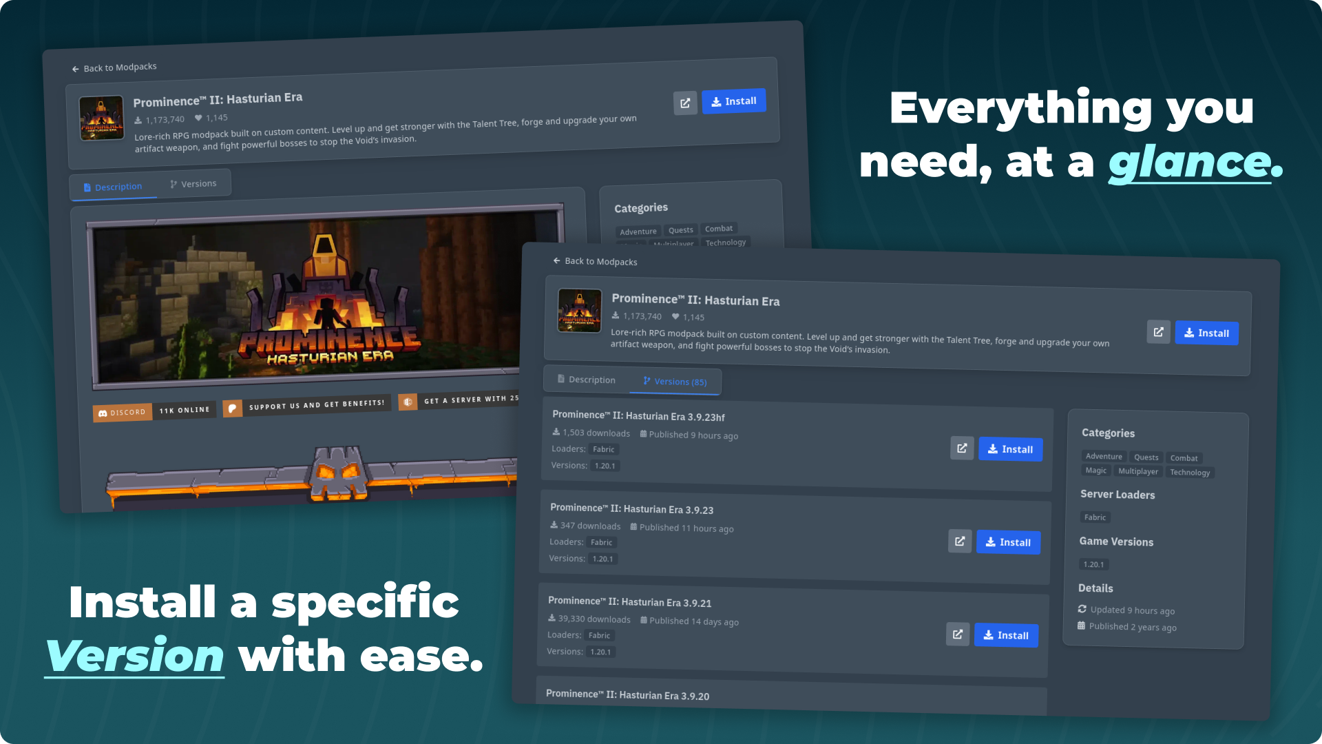 MC Modpacks Section-3