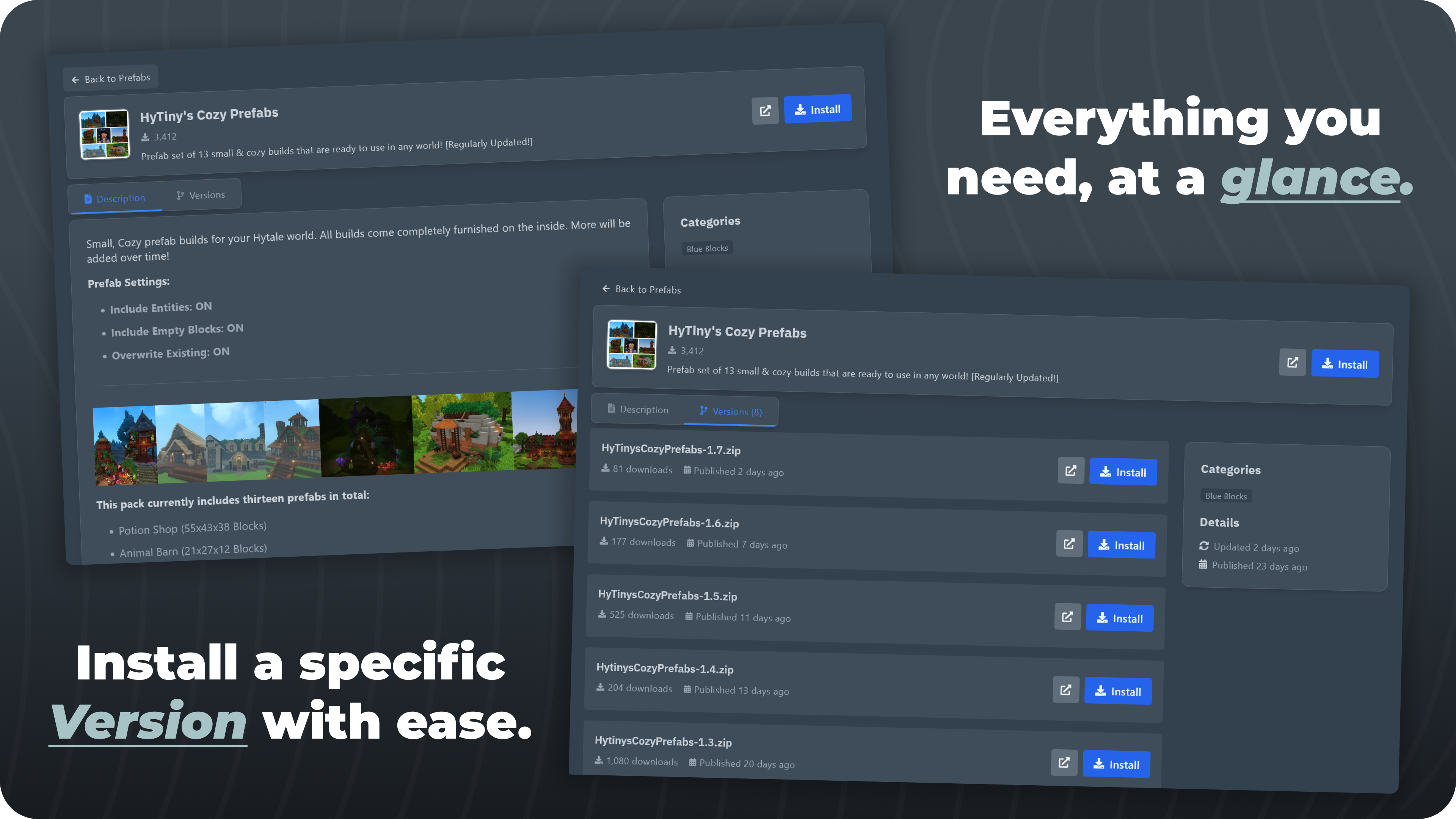 Hytale Prefab Manager Section-4