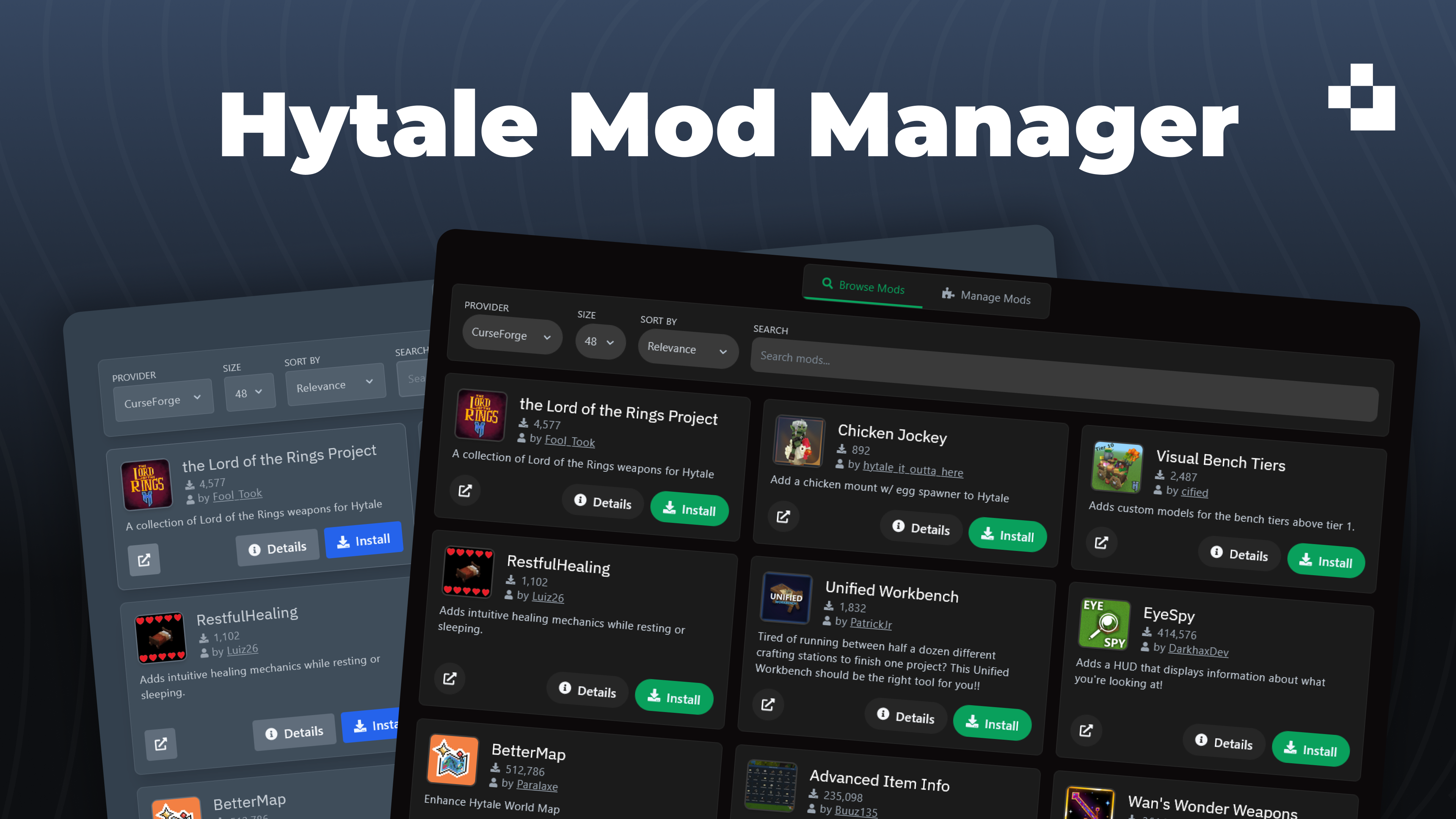 Hytale Mod Manager for Blueprint